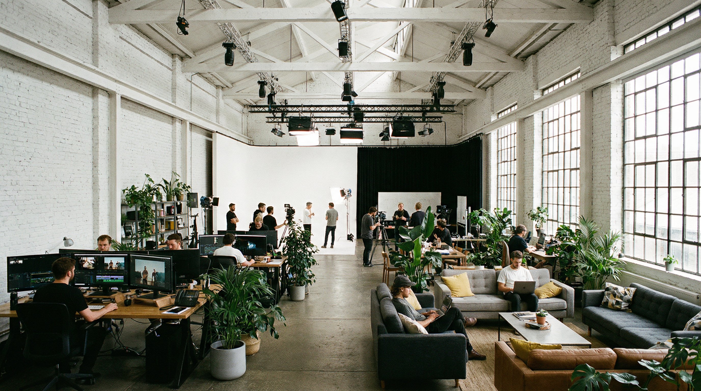 今日看料公司办公室